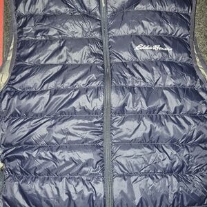 Eddie Bauer Navy Puffer Vest